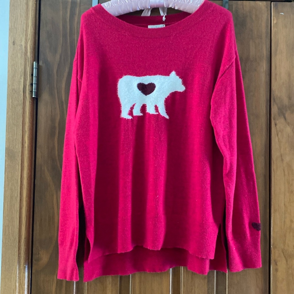 Sundance Sweetheart Pink Wool Sweater